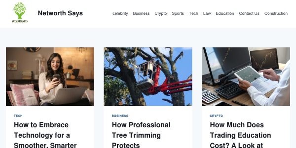 Link placement on Networthsays.com