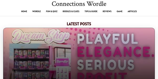 Link placement on Connectionswordle.com