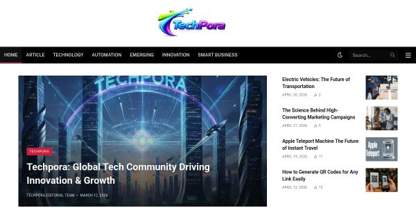 Link placement on Techpora.co