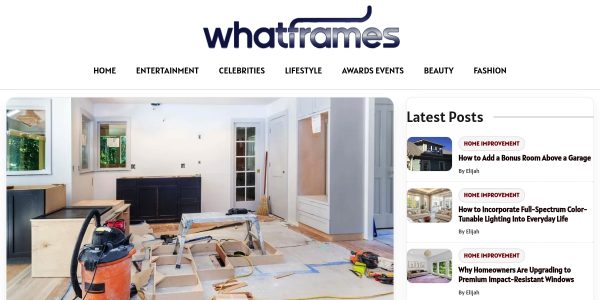 Link placement on Whatframes.com