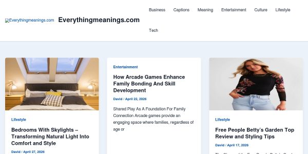 Link placement on Everythingmeanings.com