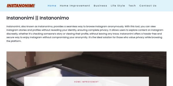 Guest posting on Instanonimi.com