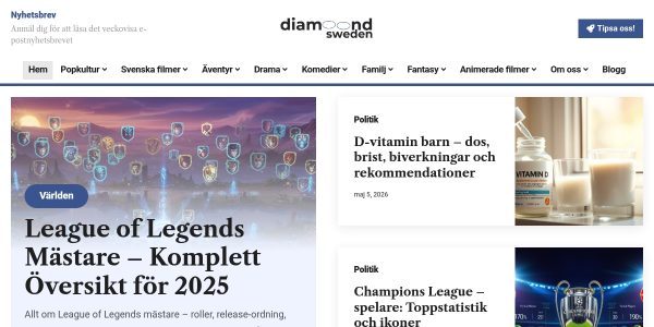 Guest posting on Diamondsweden.se