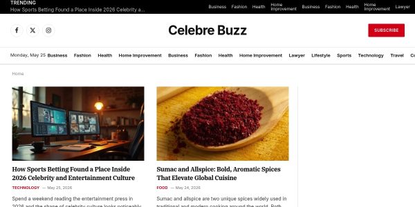 Guest posting on Celebrebuzz.com