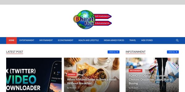 Guest posting on Bharatflux.com