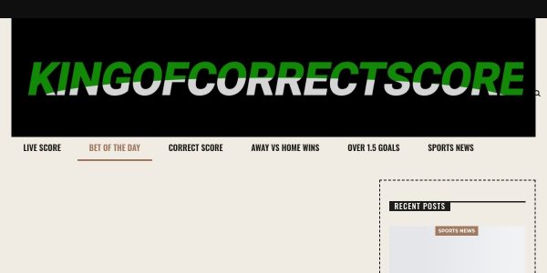 Guest posting on Kingofcorrectscore.com