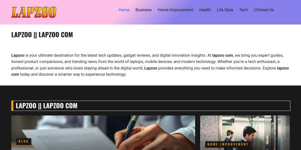 Guest posting on Lapzoocom.com