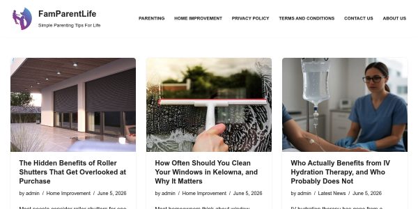Guest posting on Famparentlife.org