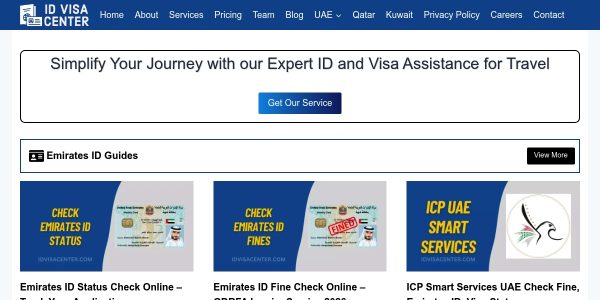 Guest posting on Idvisacenter.net