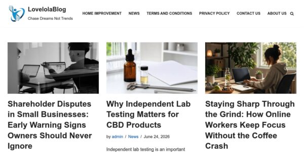 Guest posting on Lovelolablog.co.uk
