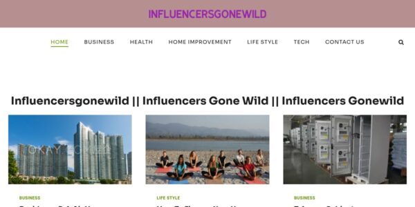 Guest posting on Influencersgonewild.org.uk