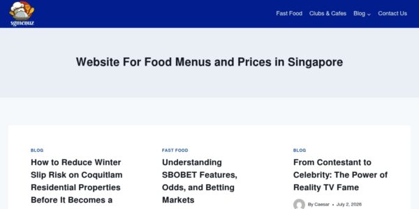 Guest posting on Sgmenuz.com