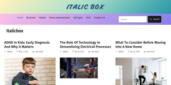 Guest posting on Italicbox.org