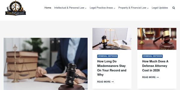 Guest posting on Timeforlawyers.com