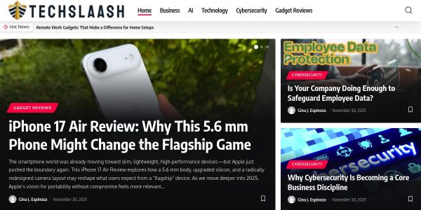 Guest posting on Techslaash.com