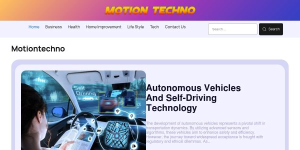 Guest posting on Motiontechno.org