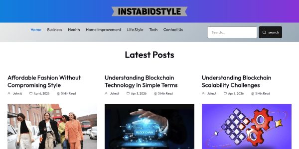 Guest posting on Instabiostyle.co.uk