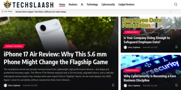 Guest posting on Techslaash.com