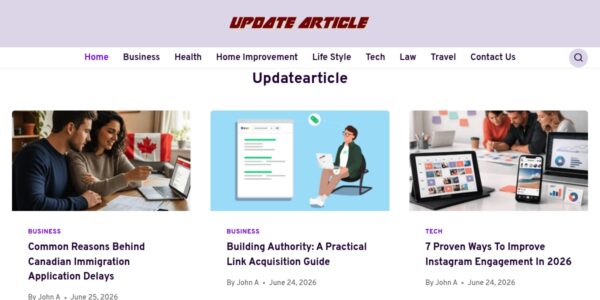 Guest posting on Updatearticle.net