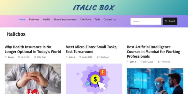 Guest posting on Italicbox.org